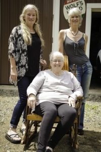 Mom, Sherry and me.